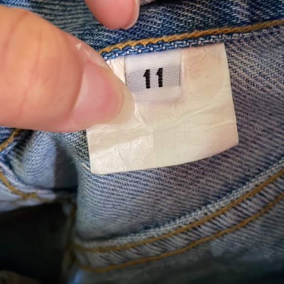 High waisted jean shorts - Picture 4 of 4